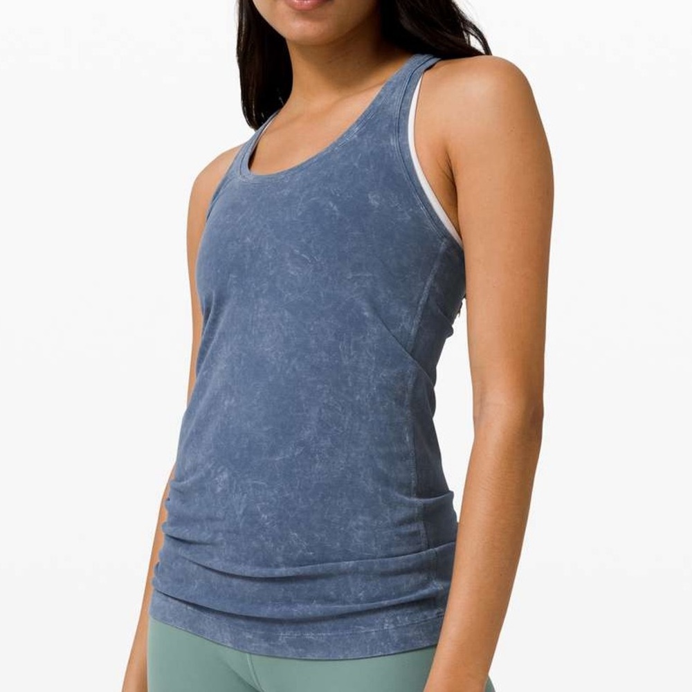 🚨FINAL SALE! PRICE IS FIRM🚨 Lululemon Cool Racerback II *Dye
Washed Ink Blue